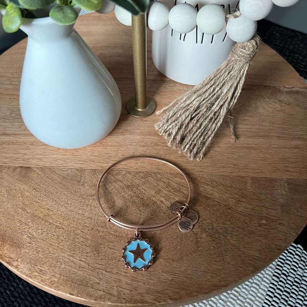 Alex and Ani Sand Dollar Bracelet